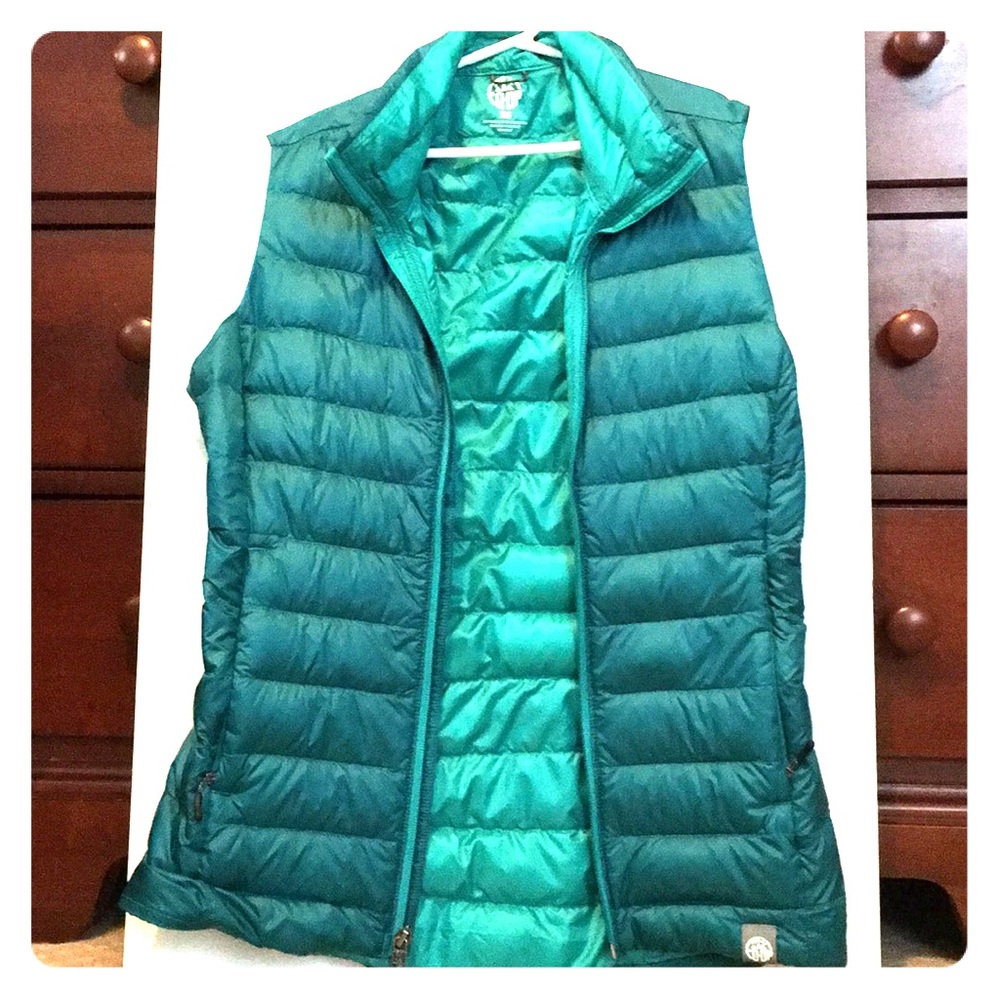 Teal Down Vest (Never Used)